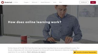 Online Classroom and Online Learning | Florida Tech Online