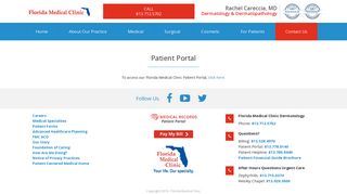 Patient Portal - Florida Medical Clinic
