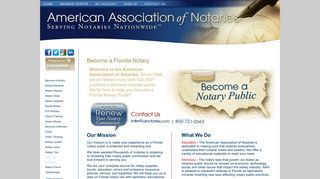 Florida Notary - American Assoc. of Notaries