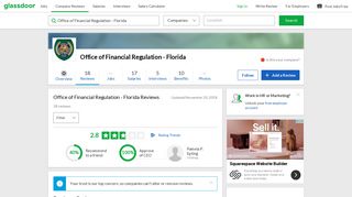 Office of Financial Regulation - Florida Reviews | Glassdoor