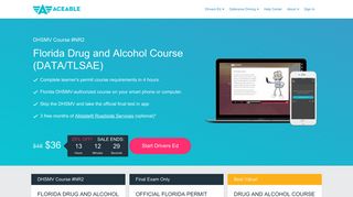 Florida Drug and Alcohol Course And Test - Aceable