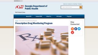 Prescription Drug Monitoring Program | Georgia Department of Public ...