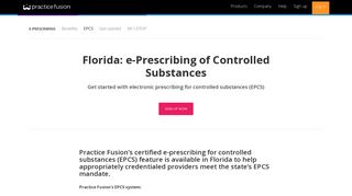 Florida Prescription Drug Monitoring (PDMP) | Practice Fusion EPCS