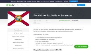 Florida Sales Tax Guide for Businesses - TaxJar