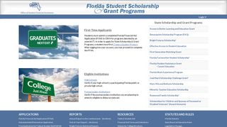 Florida Student Scholarship & Grant Programs