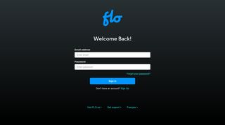 My FLO account - Flo.Ca