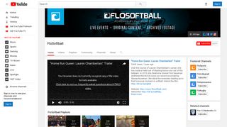 FloSoftball - YouTube