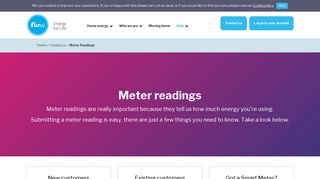 Read & Submit a Flow Meter Reading | Flow Energy