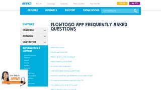 FlowToGo App Frequently Asked Questions - BTC : Support