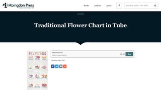 Traditional Flower Chart in Tube · Abingdon Press
