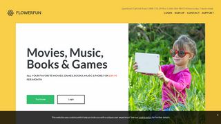 flowerfun | Unlimited Movies, Games, Music and E-books