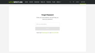 Forgot Password - FloWrestling