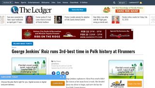 George Jenkins' Ruiz runs 3rd-best time in Polk history at Flrunners