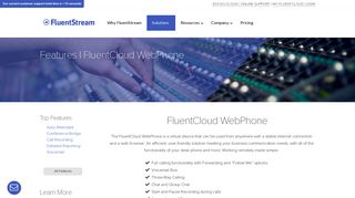FluentCloud WebPhone - FluentStream