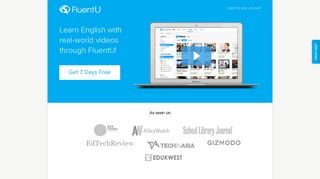 English Immersion Online | Learn English with Videos | FluentU