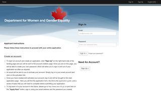 Department for Women and Gender Equality - FluidReview