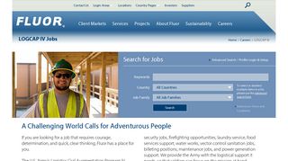 Fluor LOGCAP Jobs: Exciting Employment Opportunities in Military ...