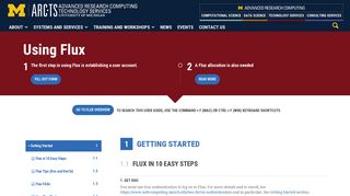 Flux User Guide | ARC-TS