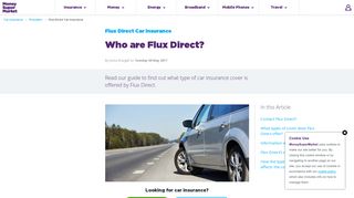 Flux Direct Car Insurance & Contact Details | MoneySuperMarket