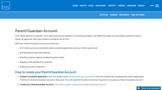 FLVS Flex Parent/Guardian Account