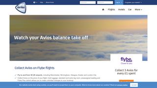Flybe | Collect Avios | Avios