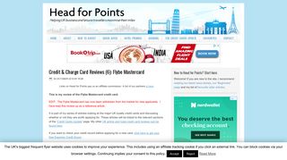 Credit & Charge Card Reviews (6): Flybe Mastercard - Head for Points