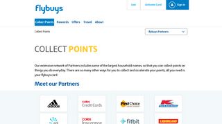 Collect Points - flybuys | Collect and Redeem on everyday necessities