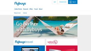 flybuys travel | Collect and Redeem on everyday necessities
