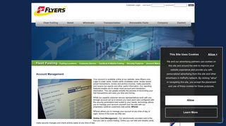 Flyers Energy, LLC - Fleet Fueling | Account Management