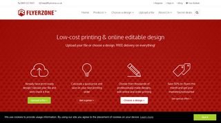 Flyerzone: Cheap Printing & Design of Flyers, Leaflets & Business Cards