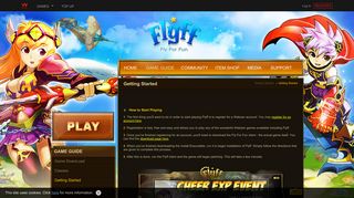 Getting Started - Flyff Gold Official Site