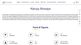 Kenya Airways | Flying Blue | SkyTeam