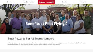 Learn about employee benefits at Pilot - Pilot Flying J