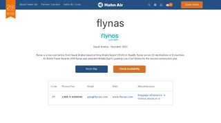 flynas | Hahn Air Lines