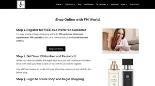 Shop Online | FM Perfume - FM Cosmetics - FM World