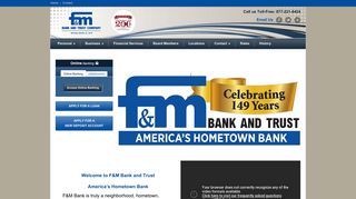 F&M Bank and Trust