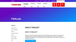 FMAudit | Toshiba