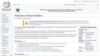 Federation of Master Builders - Wikipedia
