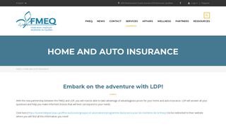 Home and Auto insurance – FMEQ