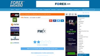 FMfx Review – Is www.fm-fx.com scam or safe forex broker?