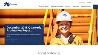 Home | Fortescue Metals Group Ltd