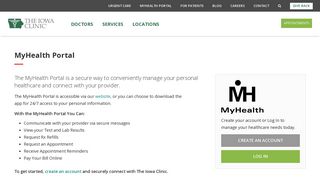 MyHealth Portal - The Iowa Clinic