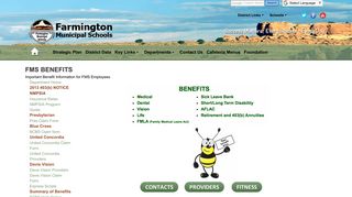 FMS Benefits - Farmington Municipal Schools