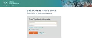 Instructions on Registering to Use the Web Portal ... - Public Partnerships