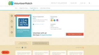 Feed My Starving Children Volunteer Opportunities - VolunteerMatch