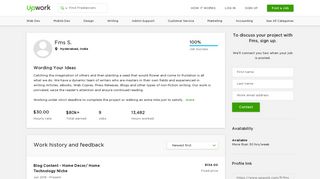 Fms Solutions - Wording Your Ideas - Upwork Freelancer from ...