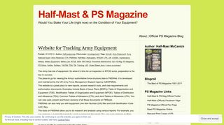 FMSWeb | Half-Mast & PS Magazine
