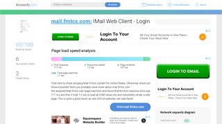 Access mail.fmtcs.com. IMail Web Client - Login