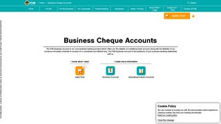 Overview - Business Banking Accounts - FNB