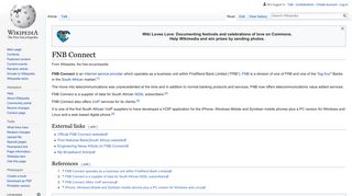 FNB Connect - Wikipedia